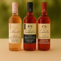 Kit Vinho Rosè Niágara Rosada 3 Garrafas 750 Ml Kit Vinho Rosè Niágara Rosada 3 Garrafas 750 Ml