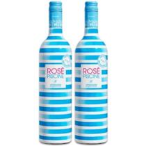 Kit Vinho Rosé Piscine Francês Stripes 750ml 2 Unidades