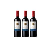 Kit Vinho Santa Helena Cabernet E Merlot Reservado 750ml 3uni