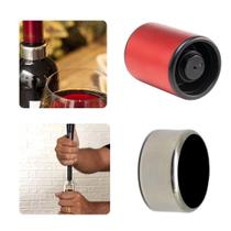 Kit Vinho Tampa à Vácuo Saca-Rolhas e Anel Corta Gotas Prana Kit Vinho Tampa à Vácuo Saca-Rolhas e Anel Corta Gotas Prana