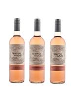 Kit Vinho Tempos de Góes Rosé Demi-Sec Reservado 750ml 3uni