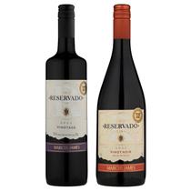 Kit Vinho Tinto Pinotage e Pinot Noir Marcus James 750ml