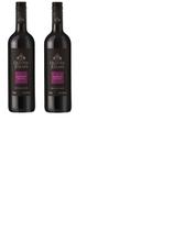 Kit Vinho Tinto Quinta Jubair Bordô Demi-sec 750ml 2uni