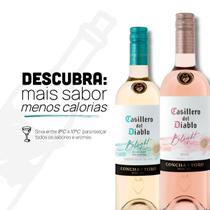 Kit vinhos casillero belight 750ml com 2 garrafas