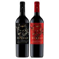 Kit Vinhos Casillero Del Diablo Black Cabernet Sauvignon e Dark Red 750ml