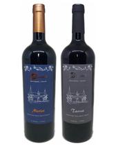 Kit Vinhos Finos Tannat e Merlot Masotti 750ml