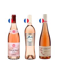 Kit Vinhos Franceses Rosé Calvet, E.Guigal, Médités Kit Vinhos Franceses Rosé Calvet, E.Guigal, Médités