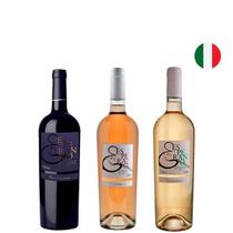Kit Vinhos Italiano Completo Primitivo + Pinot Grigio + Rosé Esperanto Kit Vinhos Italiano Completo Primitivo + Pinot Grigio + Rosé Esperanto