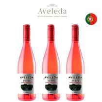 Kit Vinhos Portugueses Vinho Verde Aveleda Fonte Rosé - 3 garrafas