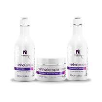 Kit vinhoterapia hidratação hair care treeliss Kit vinhoterapia hidratação hair care treeliss