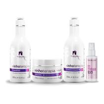 Kit vinhoterapia hidratação hair care treeliss Kit vinhoterapia hidratação hair care treeliss