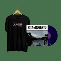 KIT VINIL Rita & Roberto (1985) + Camiseta Vírus do Amor - TAMANHO G - Rita Lee