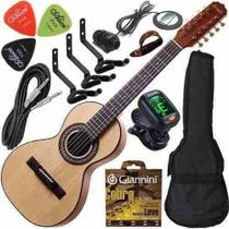 Kit Viola Caipira Rozini Eletroacústica Com Acessórios Rv151