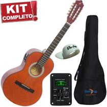 Kit Viola Elétrica Caipira Giannini VS14 EQ NS Fosca Capa