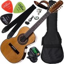 Kit Viola Eletroacústica Cinturada Rv154 Rozini