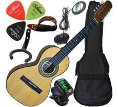 Kit Viola Rozini Eletroacústica Caipira Com Afinador Rv151