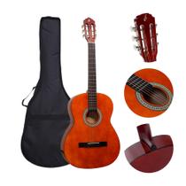 Kit Violao Aço Acustico Giannini Start S14 N Natural + Capa