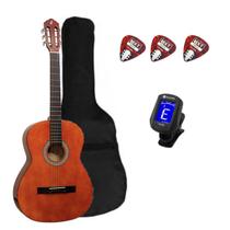 Kit Violão Acústico Giannini Start S-14 Natural + Capa Simples + Afinador + 3 Palhetas --Linha estudante / Iniciante - Giannini Instrumentos