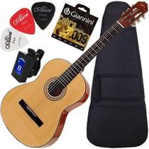 Kit Violão Clássico Acústico Aço Vca201 Vogga