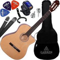 Kit Violão Classico Acústico Vogga Nylon Cutway Vca203Nc