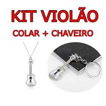 Kit Violão Colar + Chaveiro Kit Violão Colar + Chaveiro