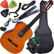 Kit Violão Giannini Eletroacústico Capa + Acessórios N14 Nt