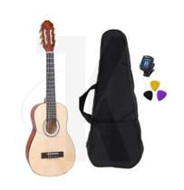 Kit Violão Infantil -- Vogga Kids + Capa Simples + Afinador + 3 Palhetas / VCA83NT