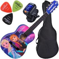 Kit Violão Phx Infantil Acústico Nylon Disney Frozen Elsa E Anna Vif-2