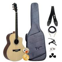 Kit Violão Profissional Tagima Hampton Jumbo EQ-NTOP Completo