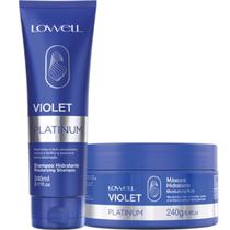 Kit Violet Platinum 2 Itens Lowell Kit Violet Platinum 2 Itens Lowell