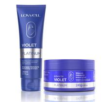 Kit Violet Platinum Shampoo 240 Ml + Máscara 240 G - Lowell