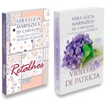 Kit Violetas de Patrícia + Retalhos - Vera Lúcia Marinzeck Kit Violetas de Patrícia + Retalhos - Vera Lúcia Marinzeck