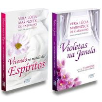 Kit Violetas na Janela e Vivendo no Mundo dos Espíritos - 2 Livros