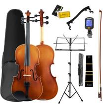 Kit Violino 4/4 Iniciante Orquezz + Diversos Acessórios