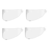 Kit Viseira Capacete Pro Tork Attack Attack Solid - 4 Unidades