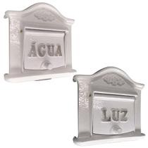 Kit Visor Casinha Para leitura de Água e Luz Senun metal