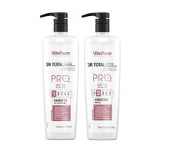 Kit Vita Derm 3R Total Express - Shampoo + Creatina Em Gel