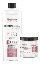 Kit Vita Derm 3R Total Express - Shampoo + Máscara Hidratante