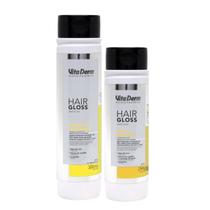 Kit Vita Derm Hair Gloss - Shampoo + Máscara Hidratante