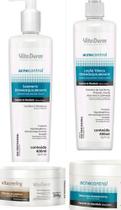 Kit Vita Derm Limpeza De Pele Acneica - Sabonete + Loção Tônica + Máscara Biossecativa + Peeling De Laranja