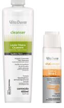 Kit Vita Derm - Loção Tônica Calmante + Complex Vita C FPS 30