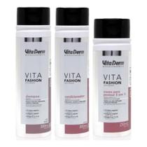 Kit Vita Fashion Shampoo + Condicionador + Creme de Pentear
