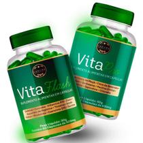 Kit vita flash + vita pro poderoso termogenico + fibra suplemento cadore Kit vita flash + vita pro poderoso termogenico + fibra suplemento cadore