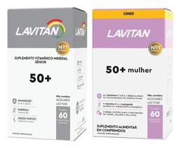 Kit Vitalidade 50+ Homem e Mulher 60 Comprimidos Senior - Cimed