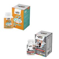 Kit Vitalidade Senior PenseVita Colágeno Tipo II + Senior com 60 cápsulas Kit Vitalidade Senior PenseVita Colágeno Tipo II + Senior com 60 cápsulas