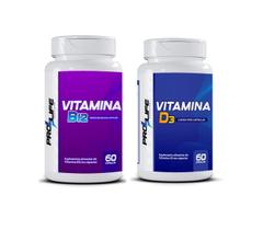 Kit Vitamina B12 com Vitamina D3 60 cápsulas PRO LIFE Kit Vitamina B12 com Vitamina D3 60 cápsulas PRO LIFE