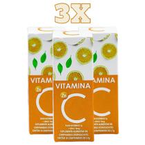 Kit Vitamina C Efervescente + Zinco 3x 10 Comprimidos - A2F Ind.