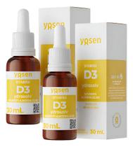 Kit Vitamina D3 Ydrosolv Yosen - 30ml Sem Sabor - Sem Sabor