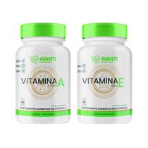 Kit Vitaminas A 8000UI e E 400UI - Suplemento Alimentar - Avanti Supplements