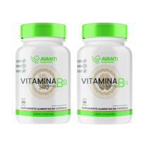 Kit Vitaminas B9 e B12 Suplemento Alimentar Avanti Supplements